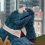 Cookie Monster Waiting