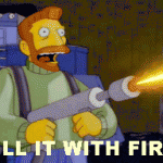 Kill it with fire! (Simpsons)