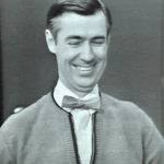 Mr. Rogers Gives The Finger