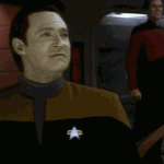 Yes! (Data, Star Trek: TNG)