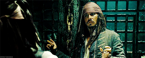 Go away. (Pirates of the Caribbean)