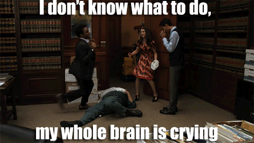 My whole brain is crying. (Community) | Reaction GIFs