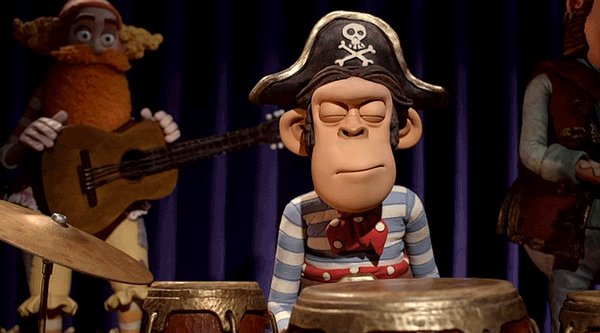 Bad-dum Tss (The Pirates! Band of Misfits)