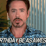 Awesome Birthday (Robert Downey Jr.)