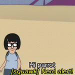 Nerd alert! (Bob’s Burgers)