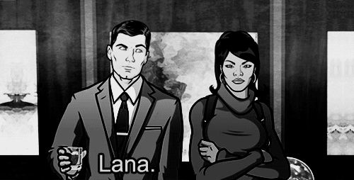 Lana. Danger Zone! (Archer)