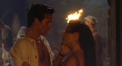 Give me some sugar, baby. (Army of Darkness)