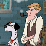 Angrily Puffing on a Pipe (101 Dalmations)