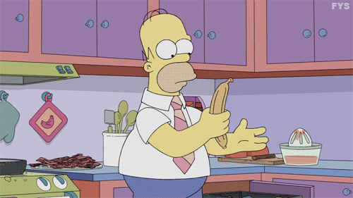 Mmm... Bacon. (The Simpsons)