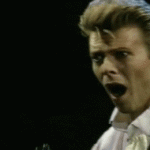 Shocked & Horrified David Bowie