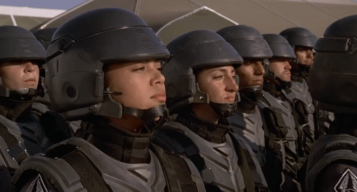 I'm doing my part! (Starship Troopers)