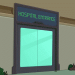 Zebra Entrance (Futurama)