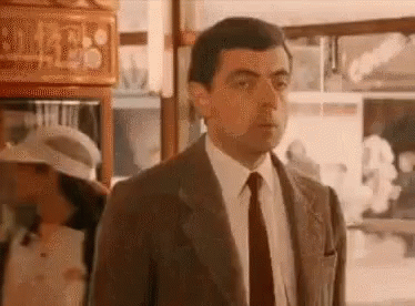 Mr Bean Waiting | Reaction GIFs